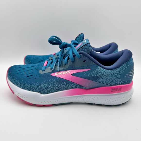 Brooks Womens Ghost 16 GTX Running Sneakers US 9.5 M EU 41 Blue Waterproof NIB - Picture 8 of 12
